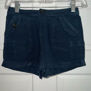 Abercrombie kids navy blue size 8 shorts